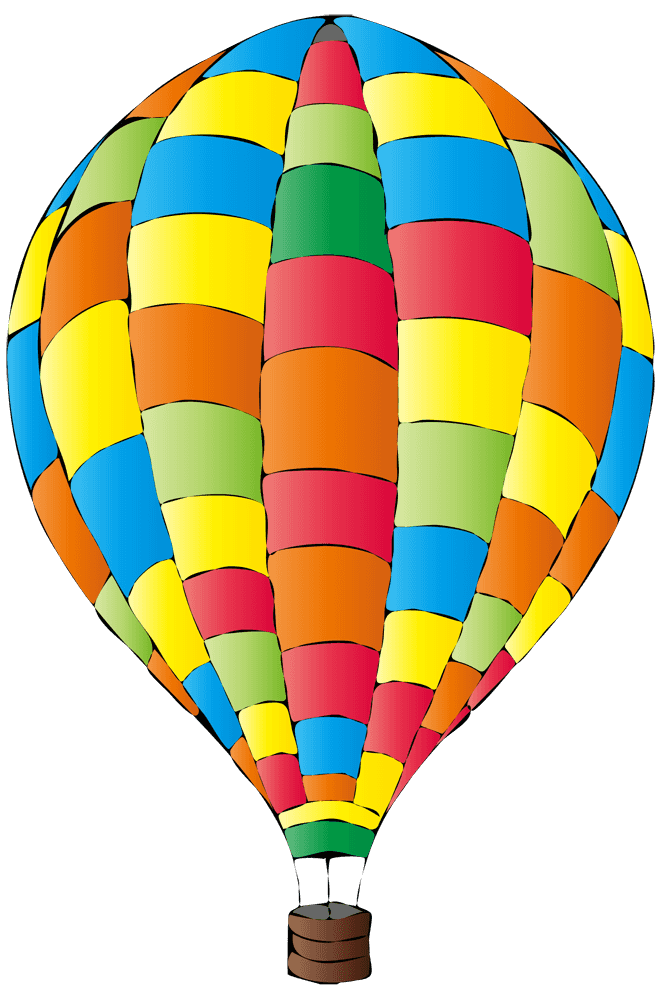 気球イラスト - 可愛い線画とポップな無料素材 - チコデザ