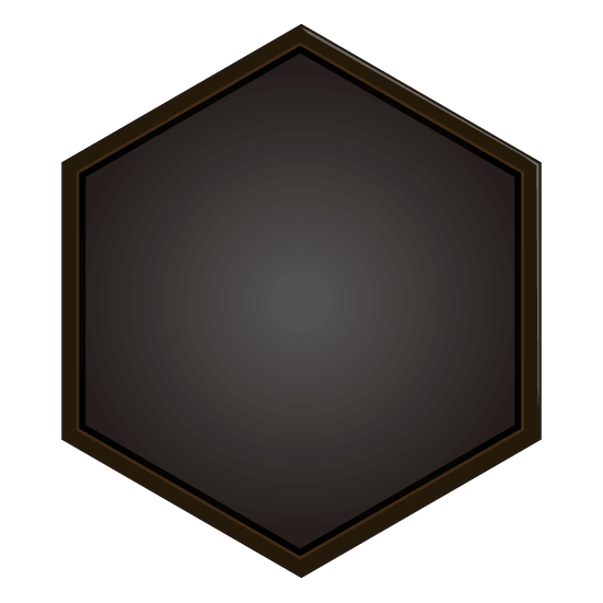 アイコン枠(六角形)のイラスト21