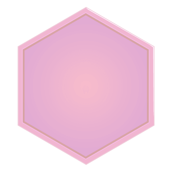 アイコン枠(六角形)のイラスト5