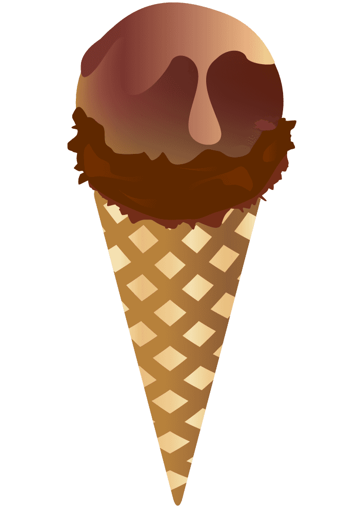 チョコレート味のアイスクリーム