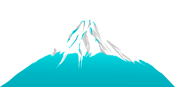 富士山 イラスト シンプル