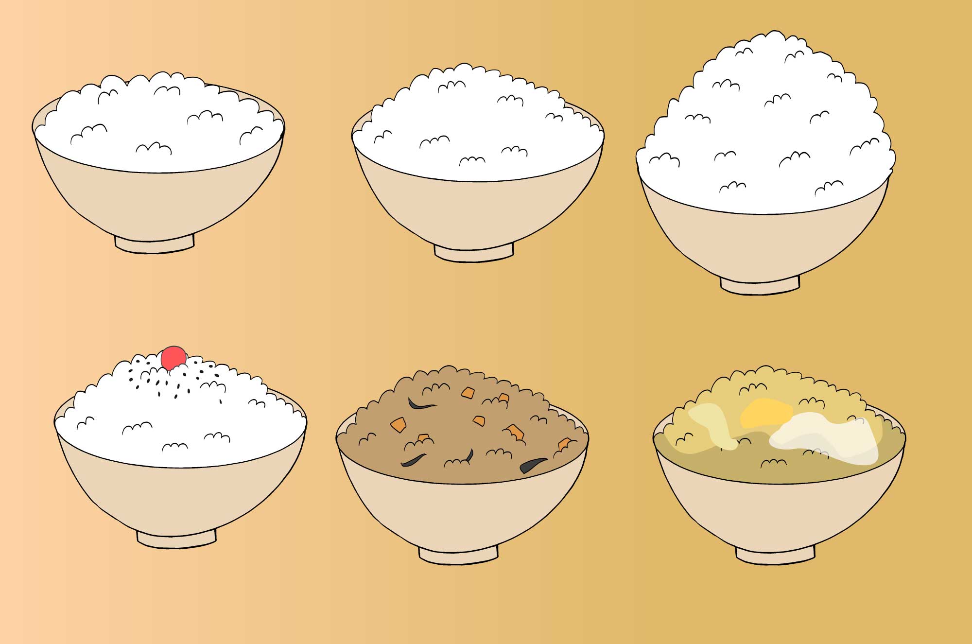 上食べ物 イラスト フリー 素材 全イラスト集