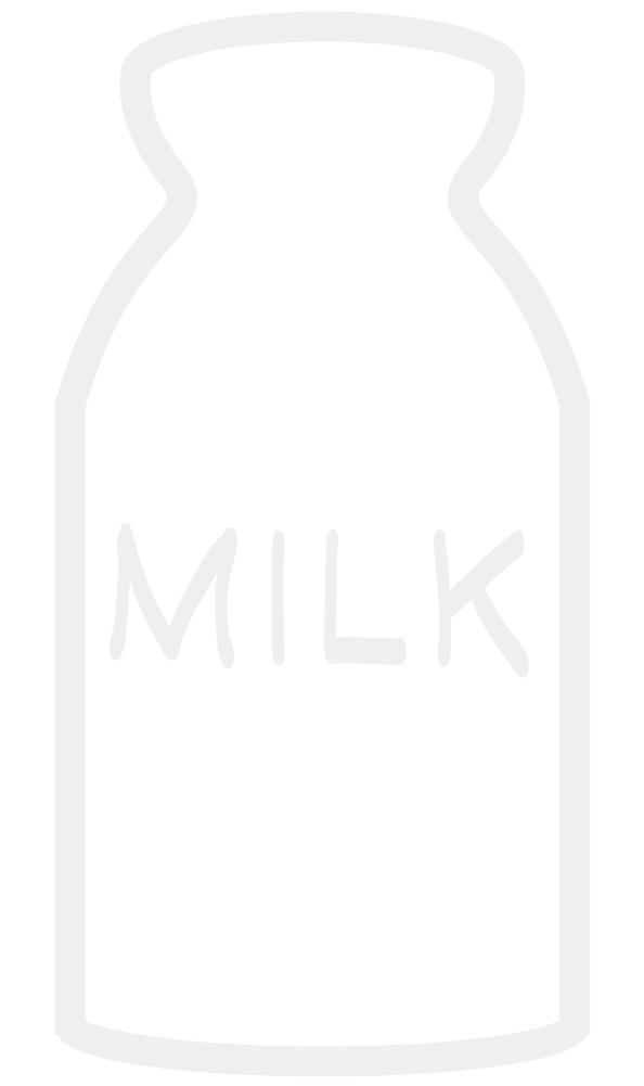 可愛いミルクのマークのイラスト