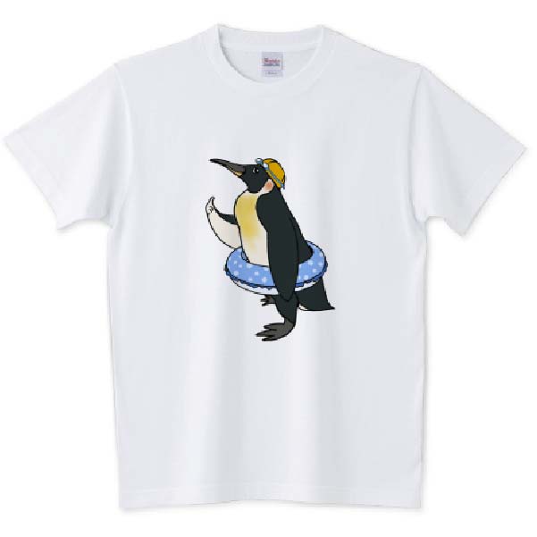 ペンギンスイマーの変なTシャツ