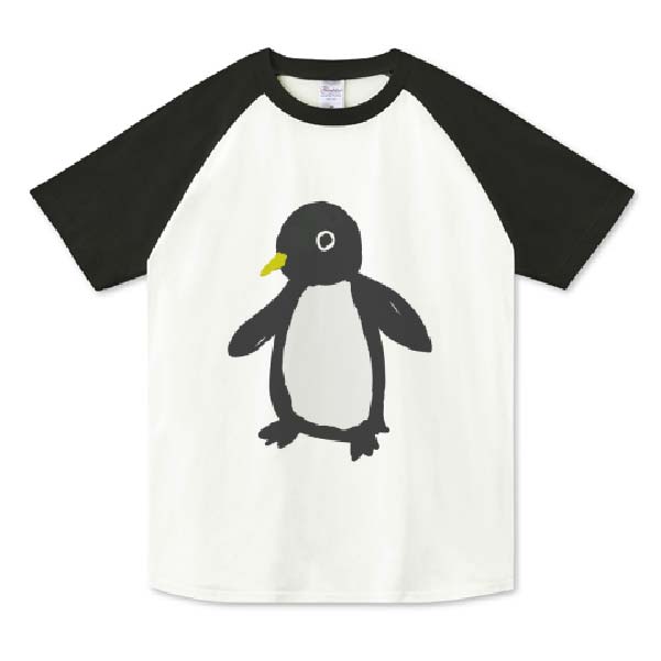 ラフすぎるペンギンさんの変なTシャツ