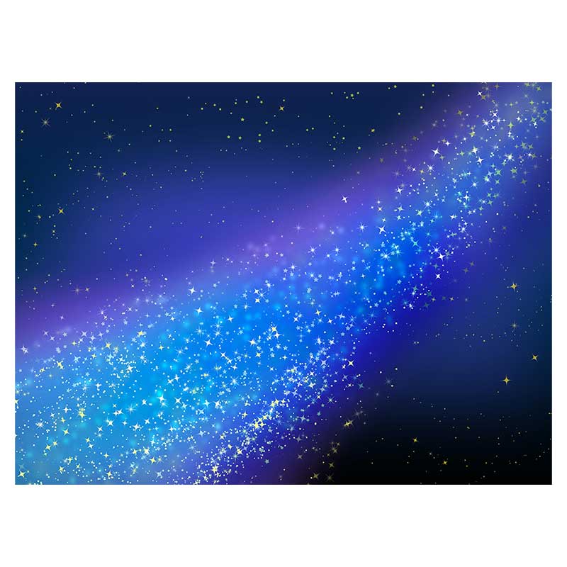 星空・天の川の背景(高解像度jpg)イラスト
