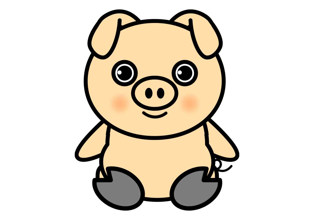 豚さんのキャラクター