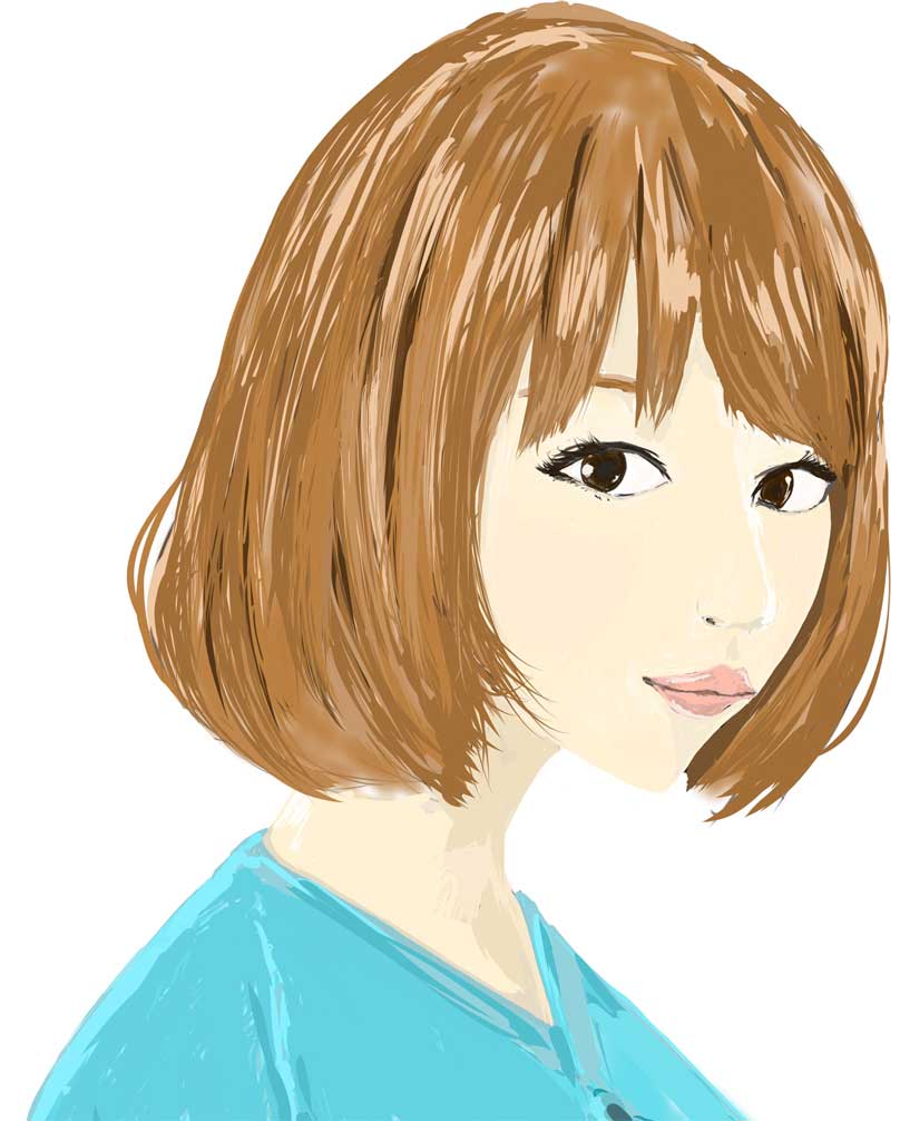 髪型 イラスト ショート Htfyl