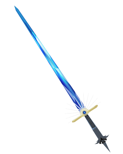 クリスタルの剣のイラスト
