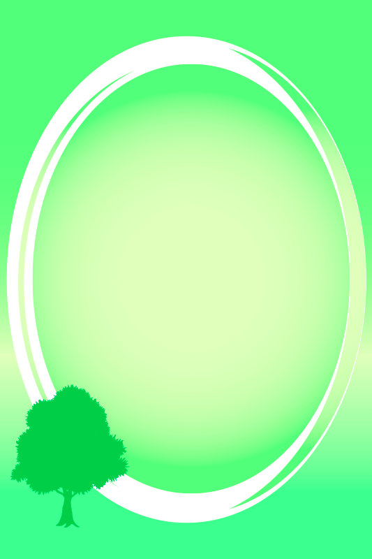 木の背景のイラスト(縦)2