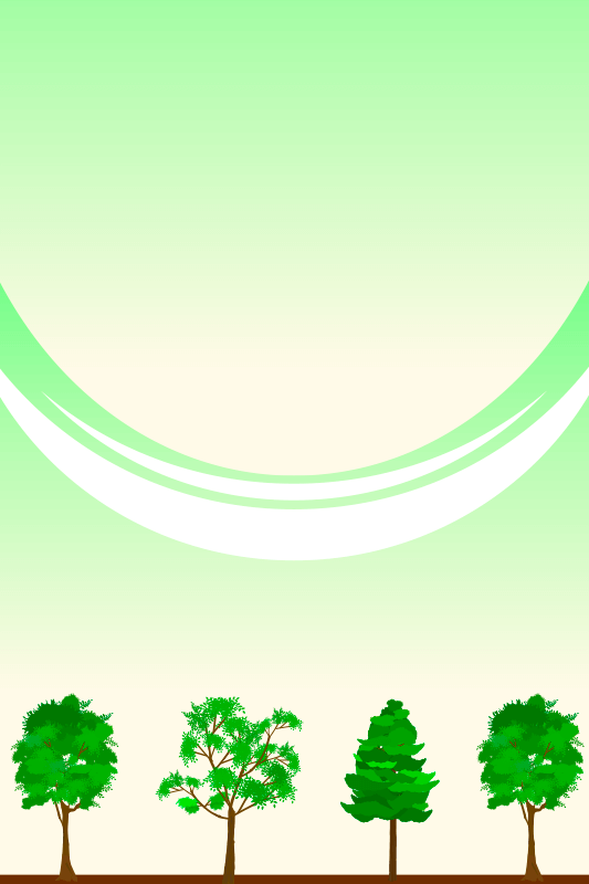 木の背景のイラスト(縦)3