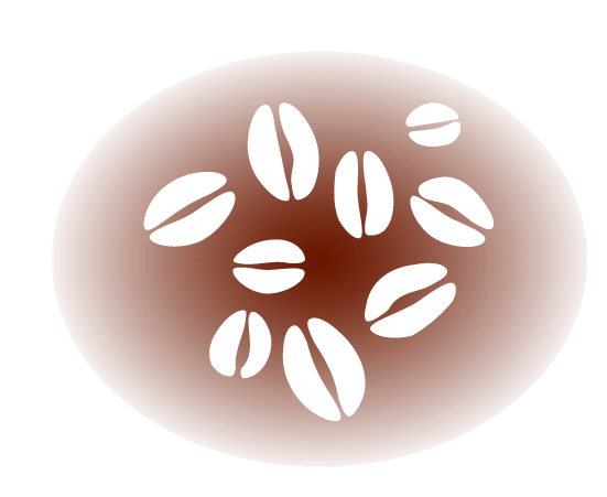 コーヒー豆の挿絵のイラスト5