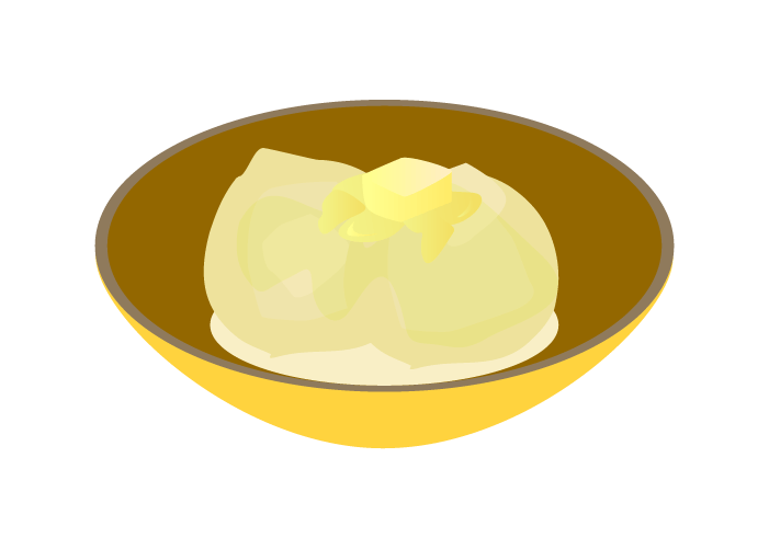 粉吹き芋のイラスト
