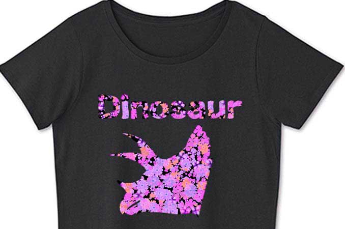 恐竜Tシャツ - おしゃれで可愛い古代の化石デザイン - チコデザ