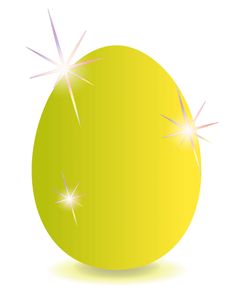 黄金の卵のイラスト