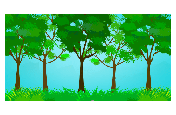 森のイラスト2