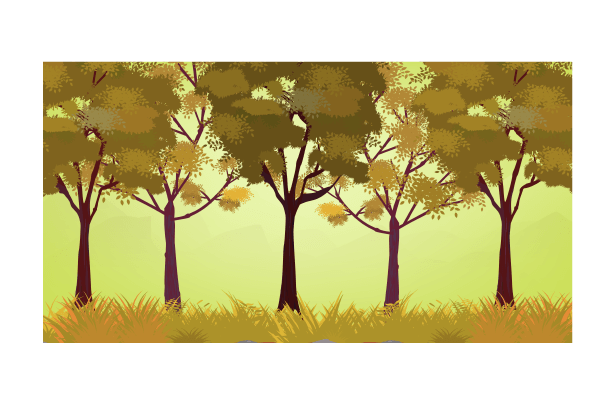 森のイラスト3