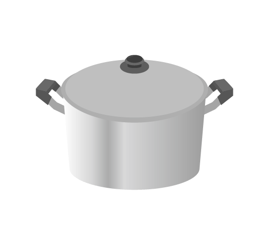 鍋イラスト フリーの圧力 片手 両手 土鍋の無料素材 チコデザ