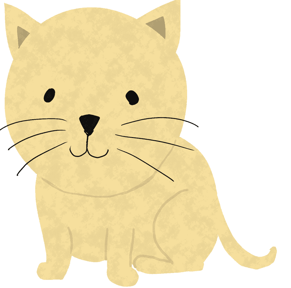 50 かわいい 猫 イラスト 横向き 動物ゾーン