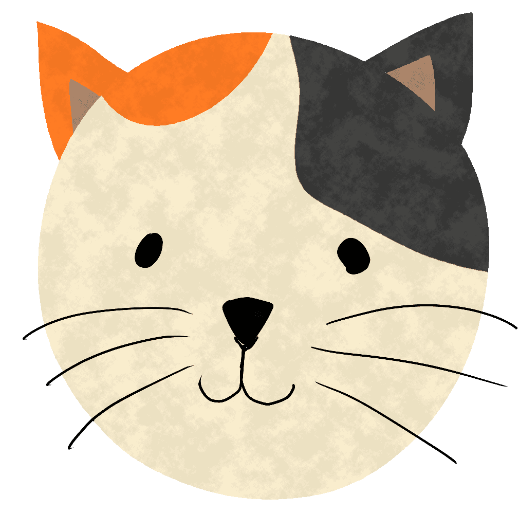 ゆるい猫のイラスト 手書きの面白い猫フリー素材 チコデザ