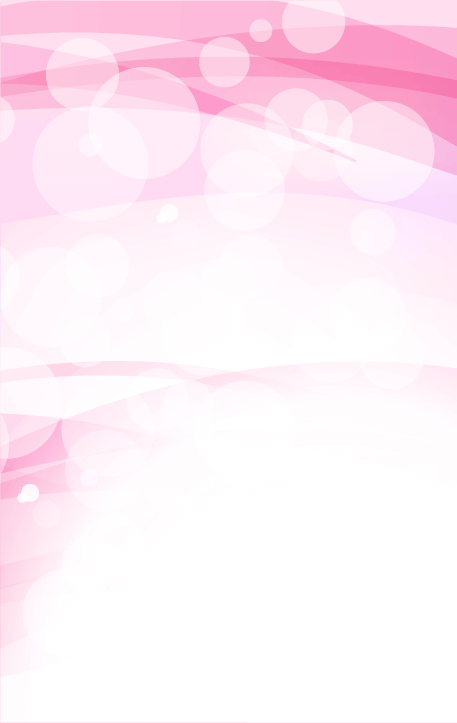 縦長のピンクの背景のイラスト2