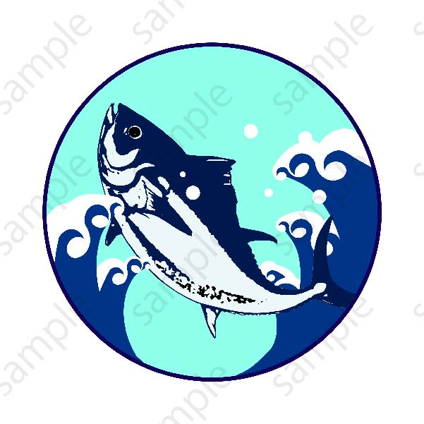和風マグロTシャツ