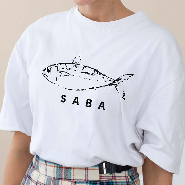 鯖魚拓Tシャツ