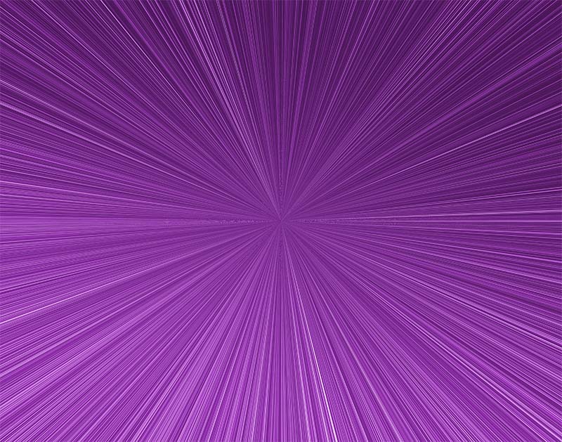 先進的な集中線のイラスト(紫)