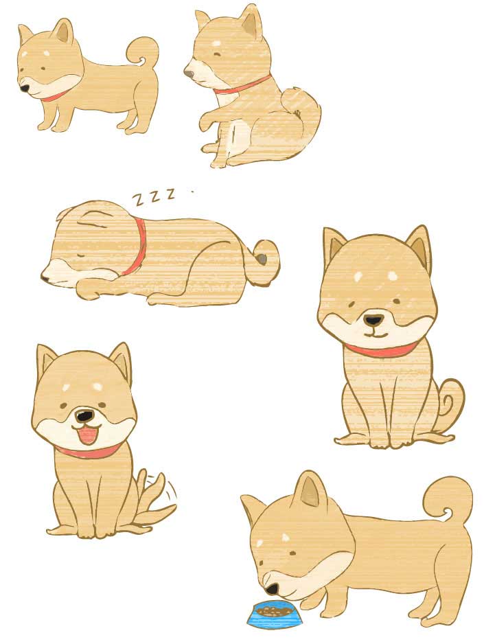 50 リアル 犬 イラスト 手書き 無料イラスト集