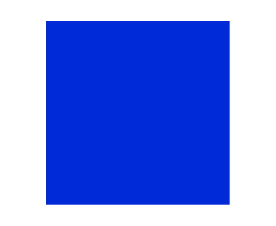 四角(青)のイラスト