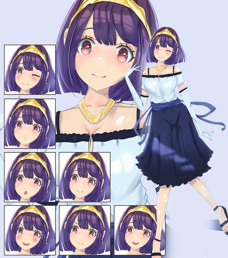 お姫様風の可愛い女の子