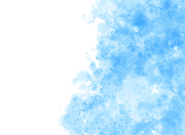 水彩テクスチャ(青)3のイラスト
