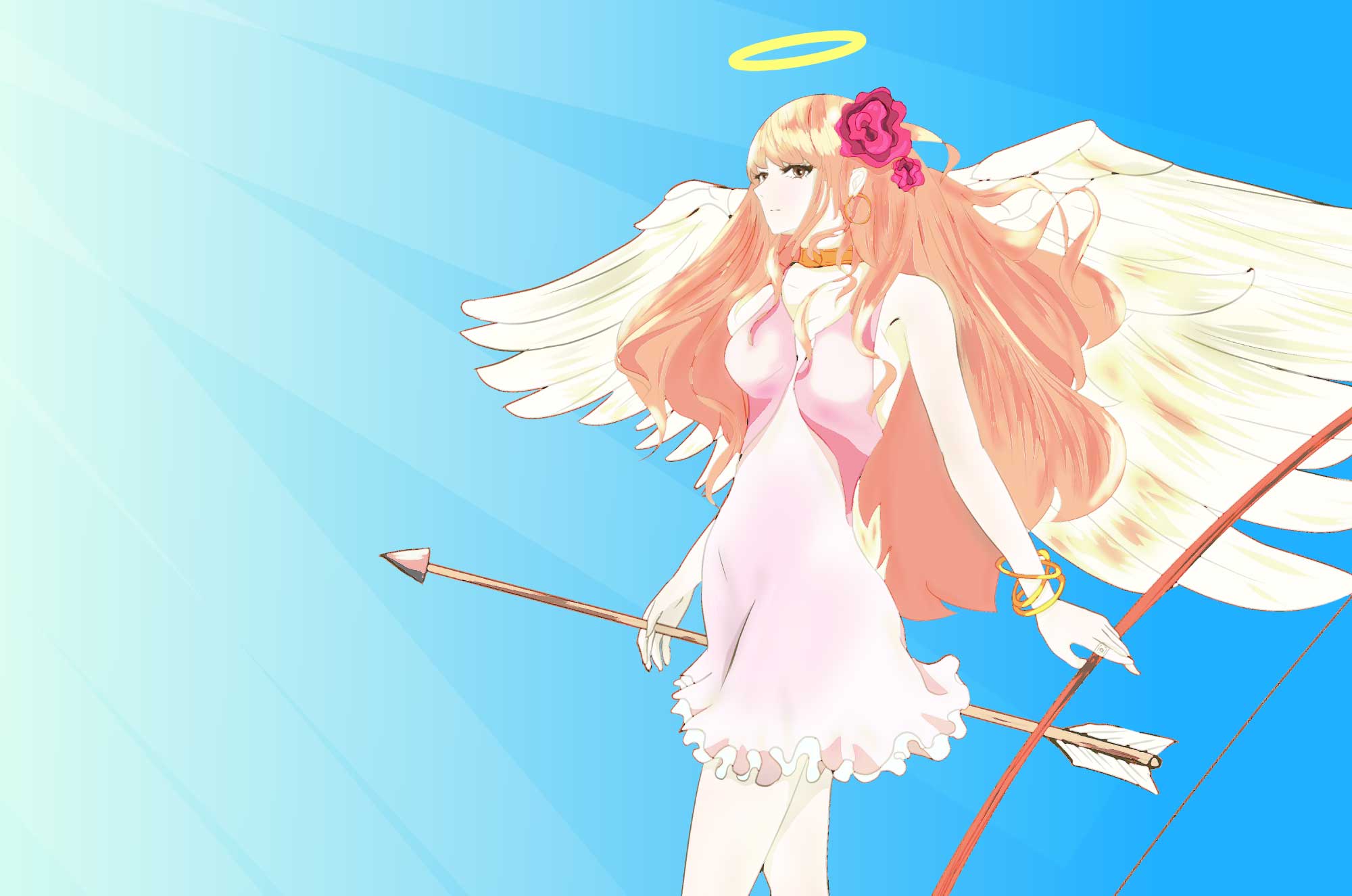 天使のイラスト 可愛い想像のキャラクター素材 チコデザ