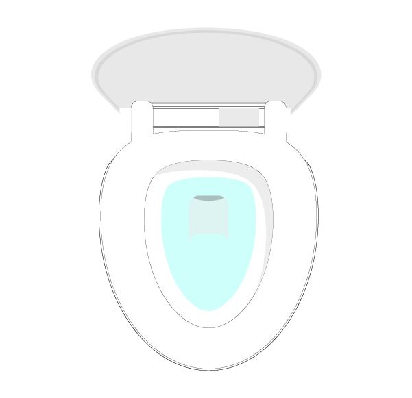 トイレのフリーイラスト シンプルな和式 洋式の素材 チコデザ