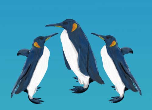 ペンギンイラスト 可愛いさ満点 最もクールな動物素材 チコデザ