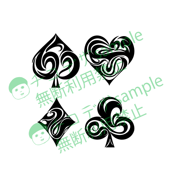 ヤマタノオロチのトライバルマーク