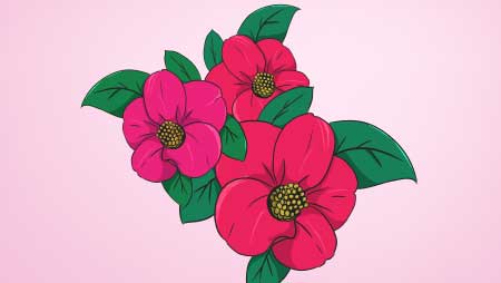 藤の花のイラスト 無料で使える綺麗な花の素材 チコデザ