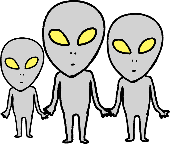 Ufoのイラスト 可愛い未確認飛行物体の不思議な無料素材 チコデザ