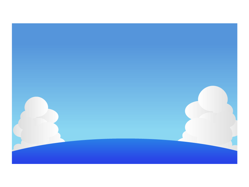 海の背景フリーイラスト 砂浜と青い空の無料素材 チコデザ