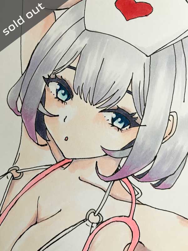 ハートナースのアナログイラスト