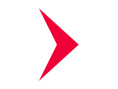 三角シンプル矢印のイラスト